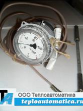 Термометр манометрический газовый ТГП-100Эк-М1-УХЛ4, 0-150*С, 6м, кл.-1, 160-250мм