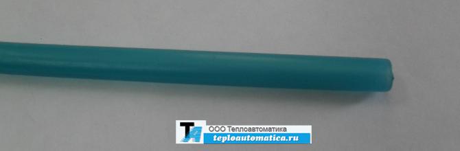 Распродажа Трубка полиамидная Dнар.=6мм/Dвнут.=4мм для гидро и пневмосистем светло-голубая полупрозрачная