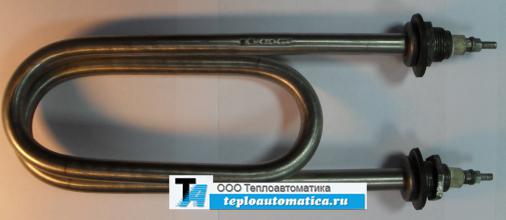 ТЭН-104 А 13/5,0 220 Ф7 ТЭН для воды со штуцером из нержавеющей стали, форма - скрепка